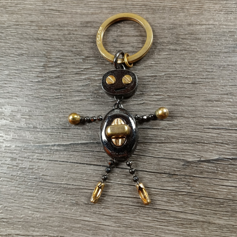 Coach Robot Charm